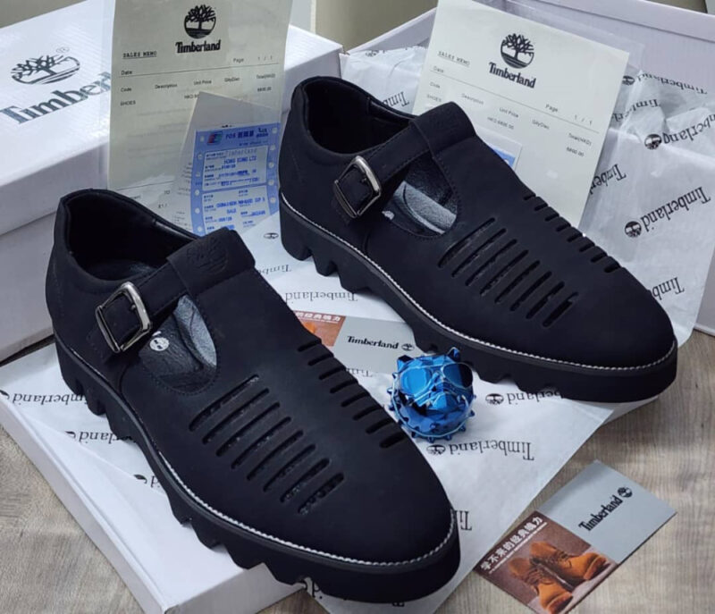 TIMBERLAND SANDAL SHOE (BLACK)